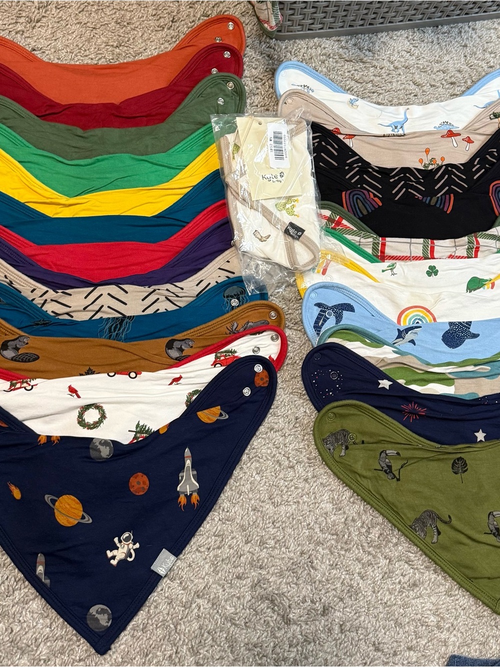 Kyte BABY Bandana Bib Kids Printed Assortment